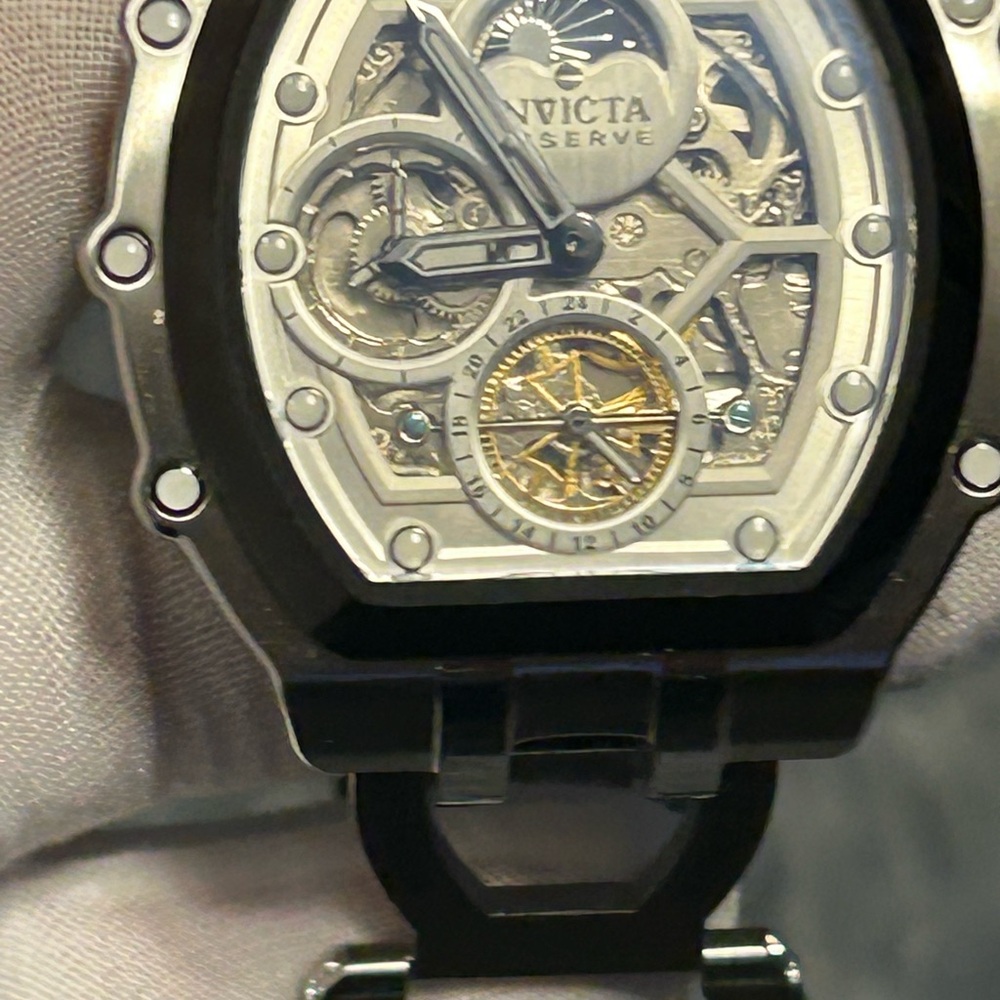 Invicta Reserve Black and Gold Smartwatch